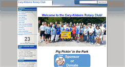 Desktop Screenshot of cary-kildairerotaryclub.org